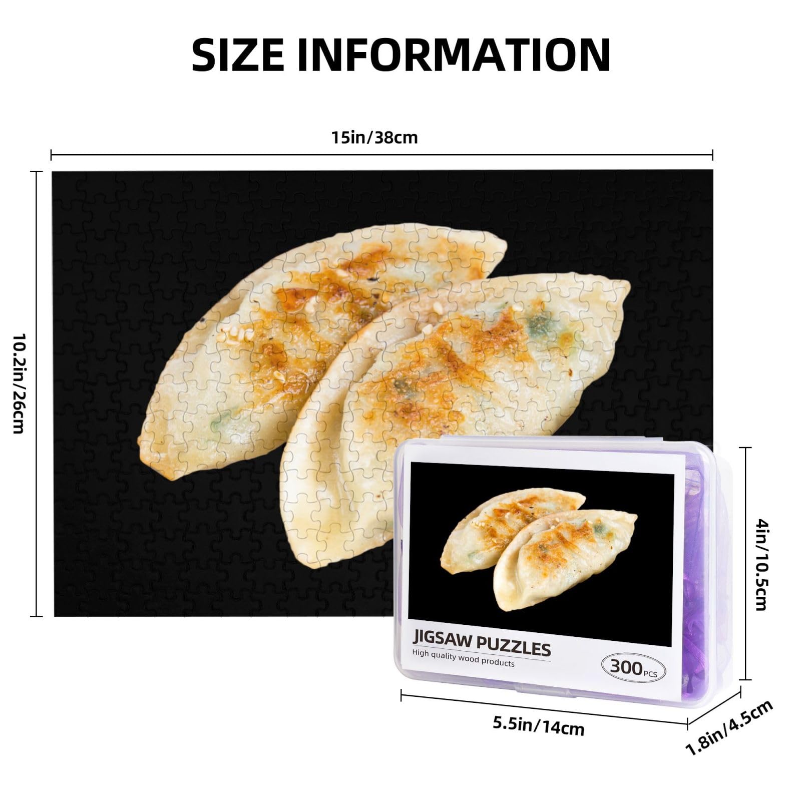 Amazon.co.jp: ジグソーパズル 餃子 面白い 焼き餃子 おしゃれ 木製