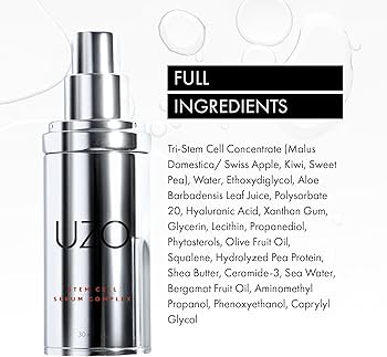 Amazon.com: UZO Stem Cell Serum Complex | Plant Based Hydrating