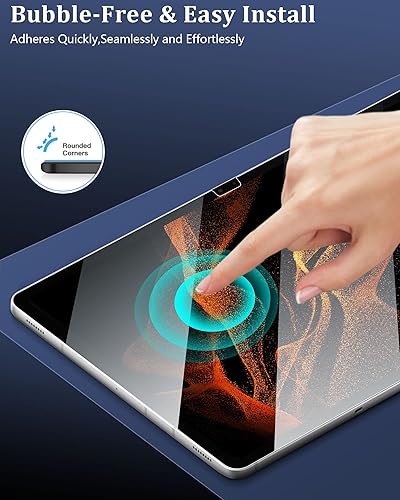 Miniatura 3 de ZtotopCases Paquete de 2 protectores de pantalla para Samsung Galaxy Tab S9S8 Ultra de 14.6 pulgadas 20232022 (SM-X900X906X916BX910N), vidrio