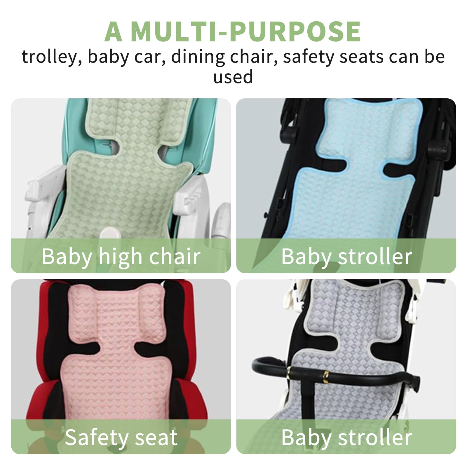 Atmungsaktive Sommer Sitzeinlage – Komfort Auflage für Babyschale & Reboarder, passend für Maxi-Cosi, Cybex, Reduziert Schwitzen, Schont Sitzbezug, Luftdurchlässiger Autositz-Schutz für Kinder