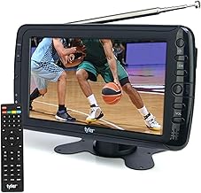 Tyler 7" Portable TV LCD Monitor Rechargeable Battery Powered Wireless Capability HD-TV, USB, HDMI Input, AC/DC, Remote Co...
