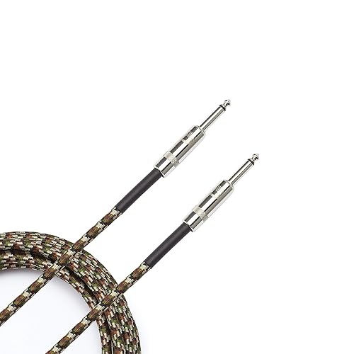 D'Addario Accessories D'Addario - Cable de guitarra - Cable de guitarra - Cable de instrumento - Accesorios de guitarra - Cable trenzado - 20 pies