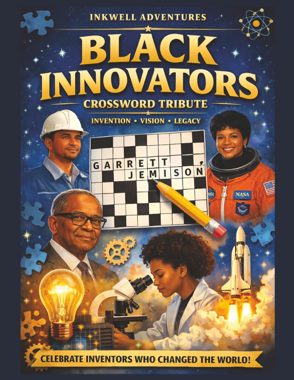 Black Innovators Crossword Tribute: Celebrating Vision, Invention & World-Changing Ideas (CROSSWORD TRIBUTE SERIES by Inkwell Adventures)