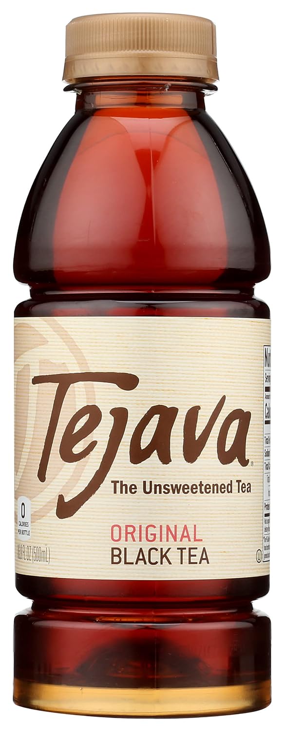 Tejava The Unsweetened Tea, Original Black Tea, NonGMO