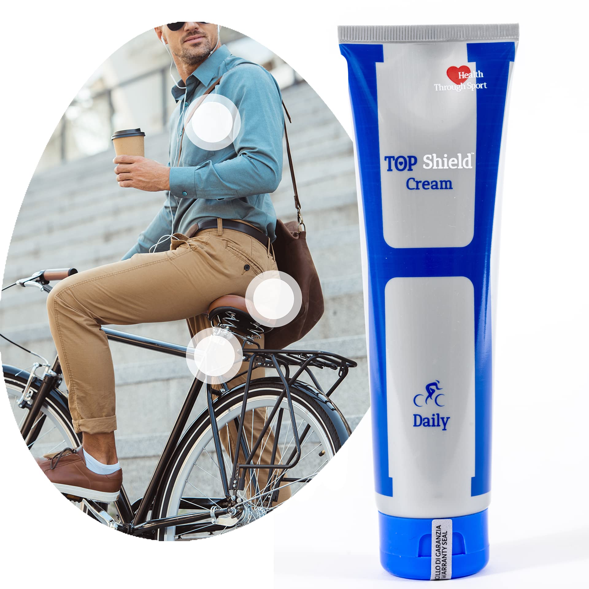 Crema Antisfregamento TOP SHIELD Race Per Donna - Per Ciclismo, Corsa, Sport, 2 Ore Di Protezione - Foto 4