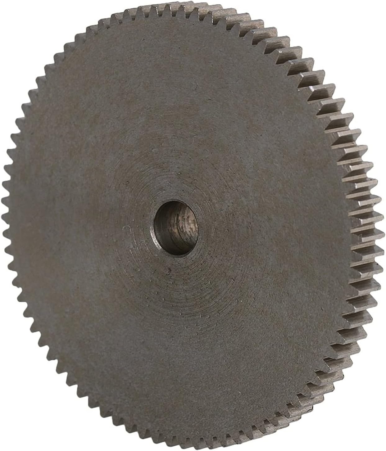 Motore senza spazzole Pignone motore, ingranaggi, Pignone motore Ingranaggio dente Pignone motore Argenteo 100 denti Motore Metallo 45# Ruota dentata in acciaio Modulo 0,5 Viti superiori Diametro foro