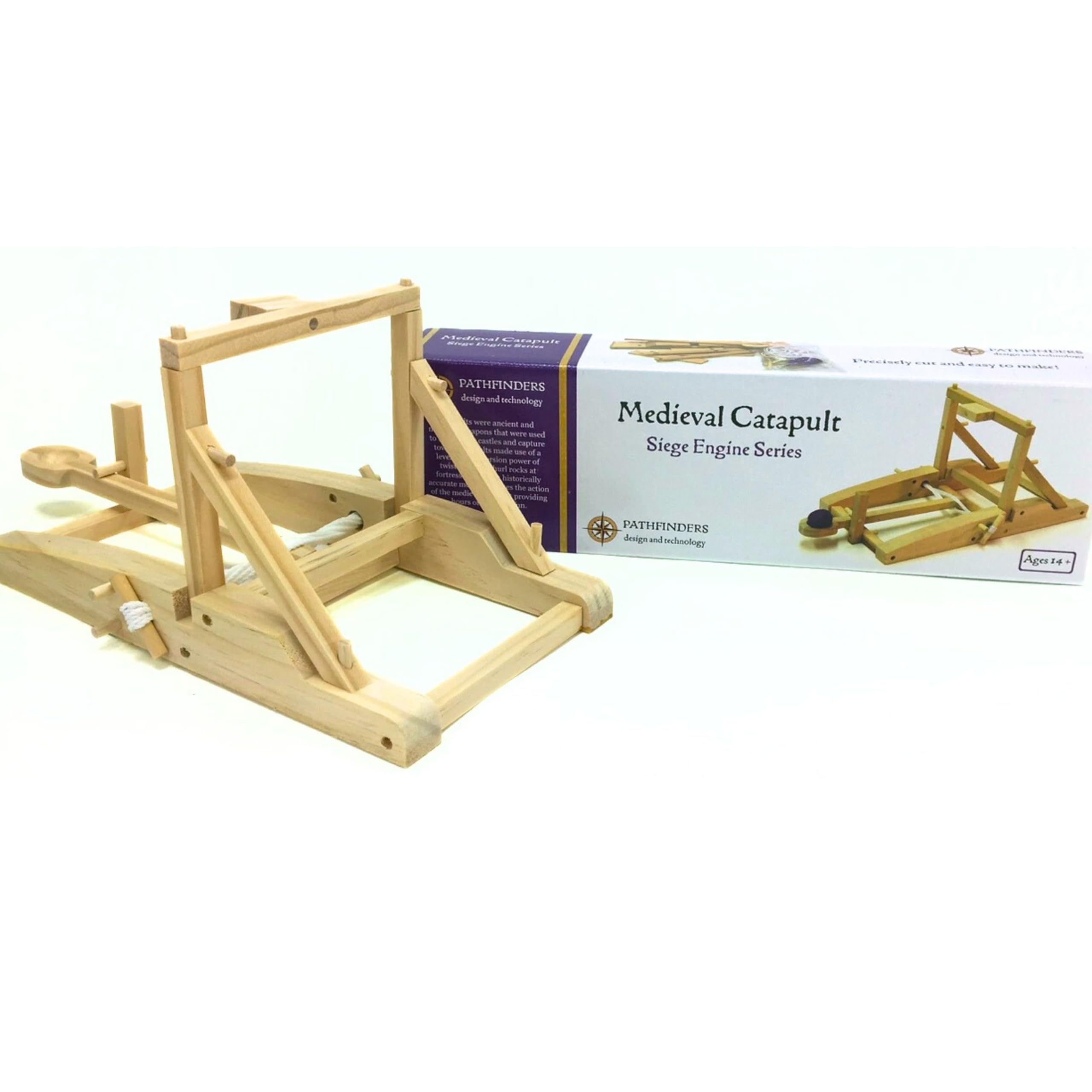 Amazon.com: PATHFINDERS Medieval Catapult STEM Kit – DIY Wooden
