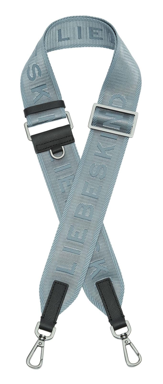 LIEBESKIND BERLIN bag accessories 5 cm Classic Webbing Blue Heaven blue-grey