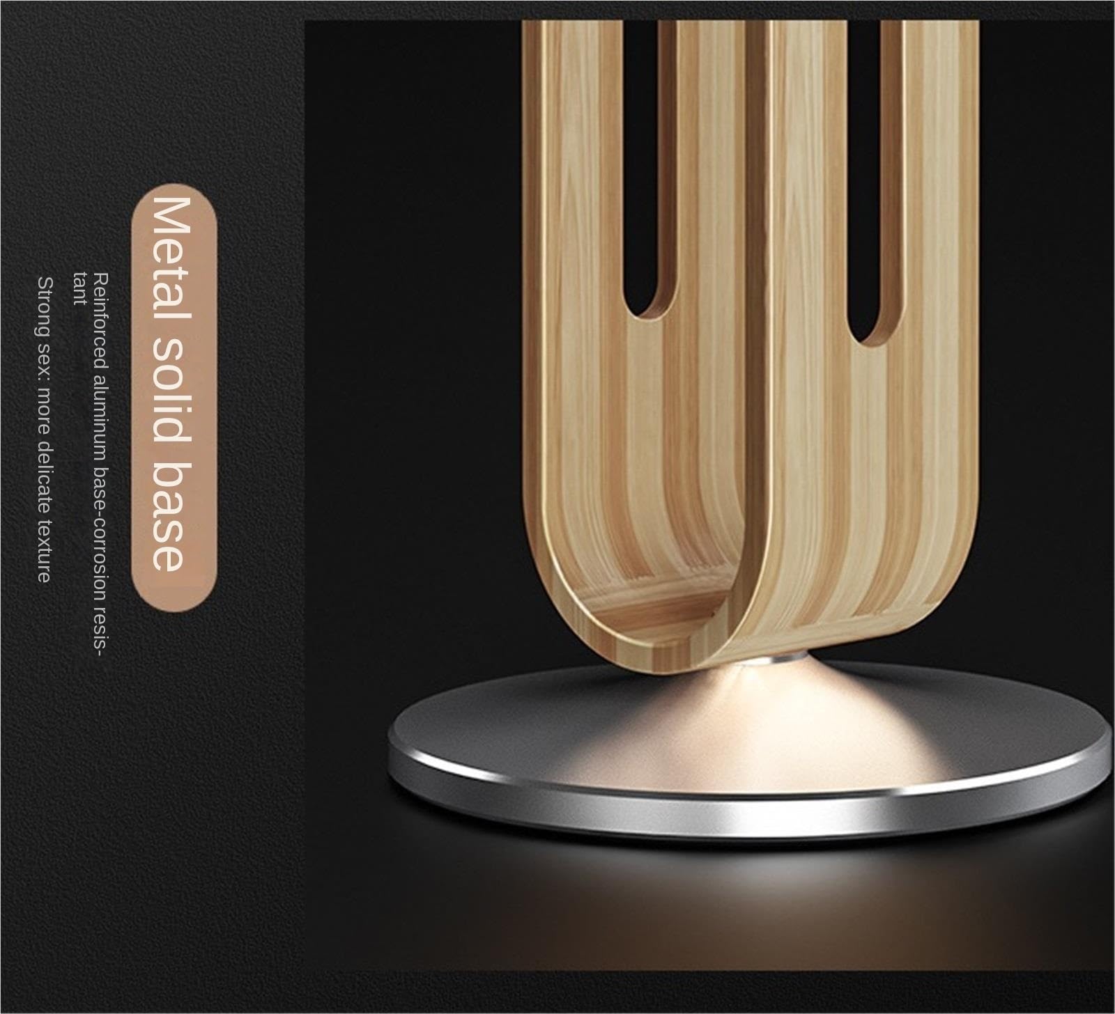 Colgador de Madera for Auriculares, Expositor, Accesorios for Mesa Juego, Soporte for