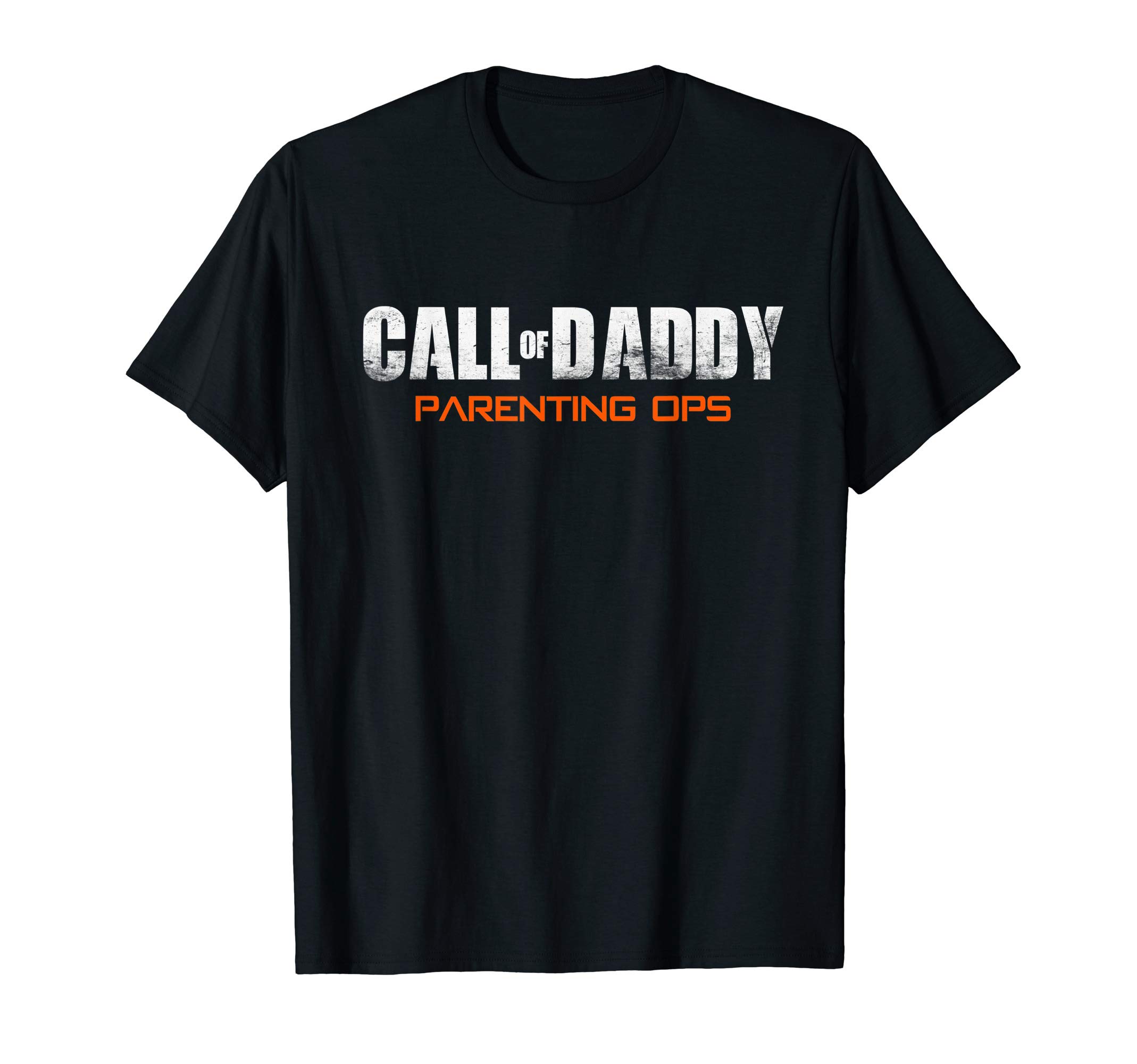 Mens Gamer Dad Call of Daddy Parenting Ops Funny Father's Day T-Shirt