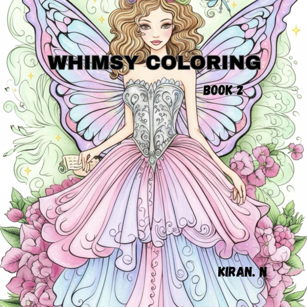 WHIMSY COLORING: BOOK 2