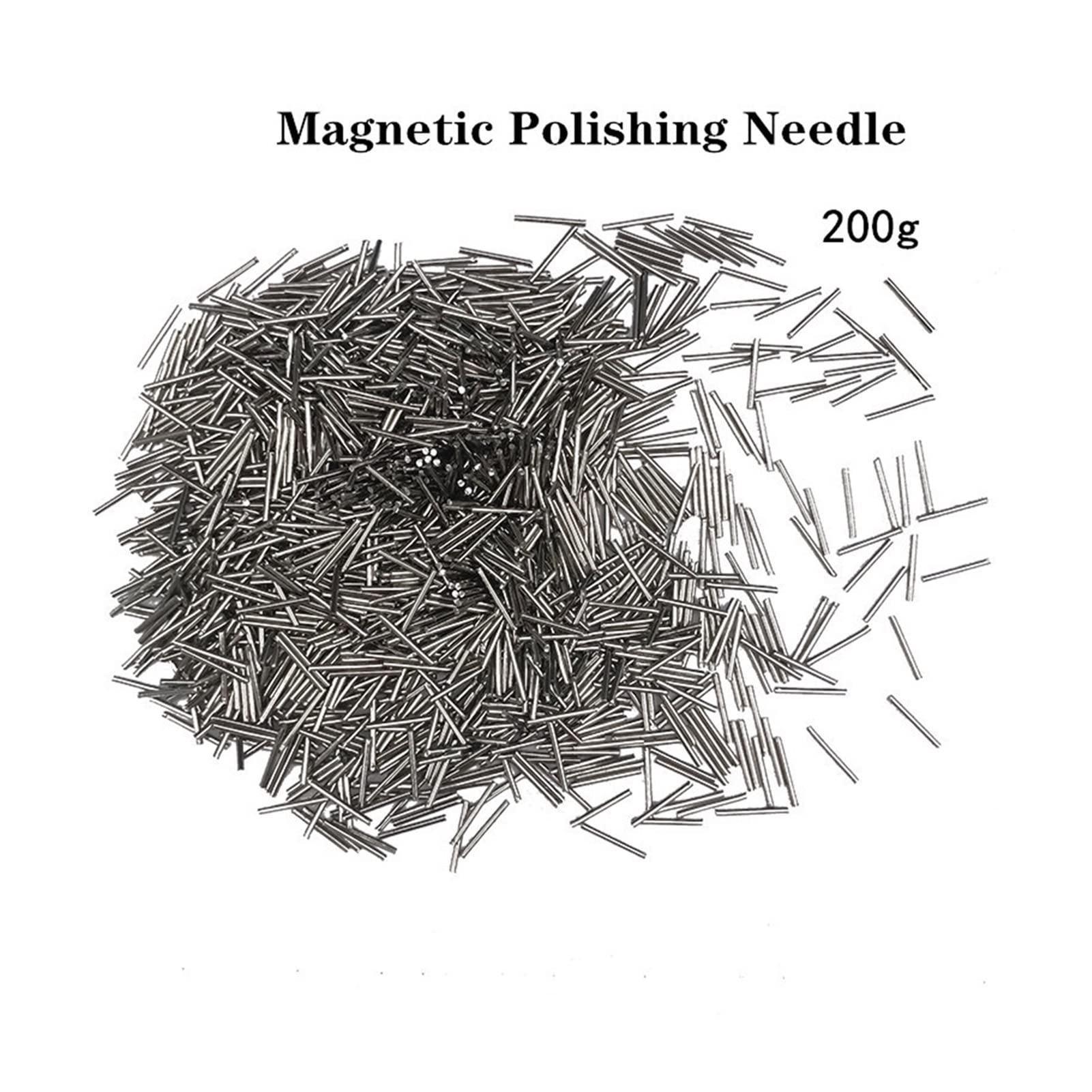 Zestaw do polerowania biżuterii, 200g Magnetic Polering Igła, Pin Polerowanie ze stali nierdzewnej, Biżuteria Wytwarzanie Narzędzia Do Grawerowania Biżuterii Polerki Narzędzia do biżuterii, metalu, dr