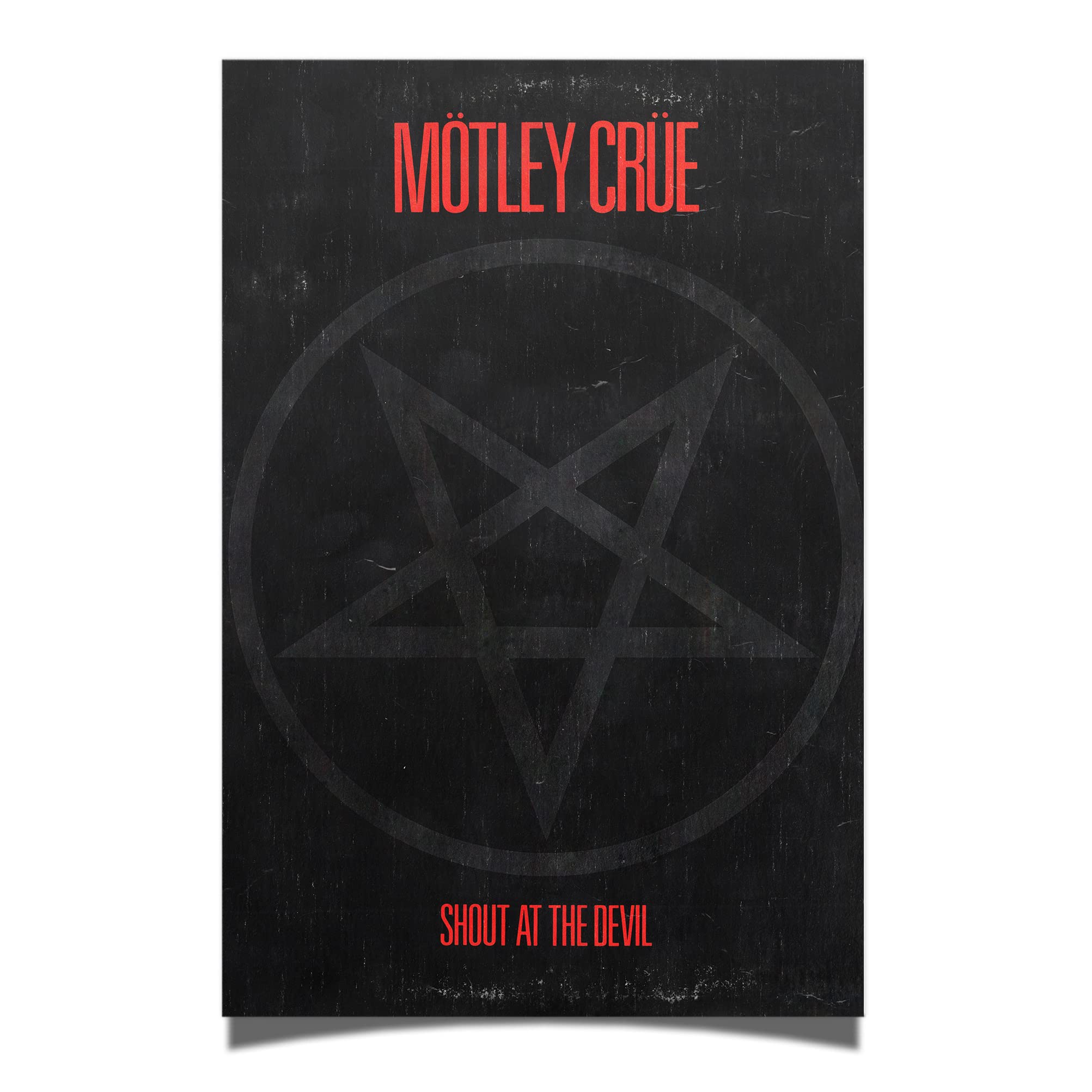 Desert Cactus Motley Crue Poster 24 x 36 inch Room Office Décor Decoration Official Fan Gear (24x36,Design 4)