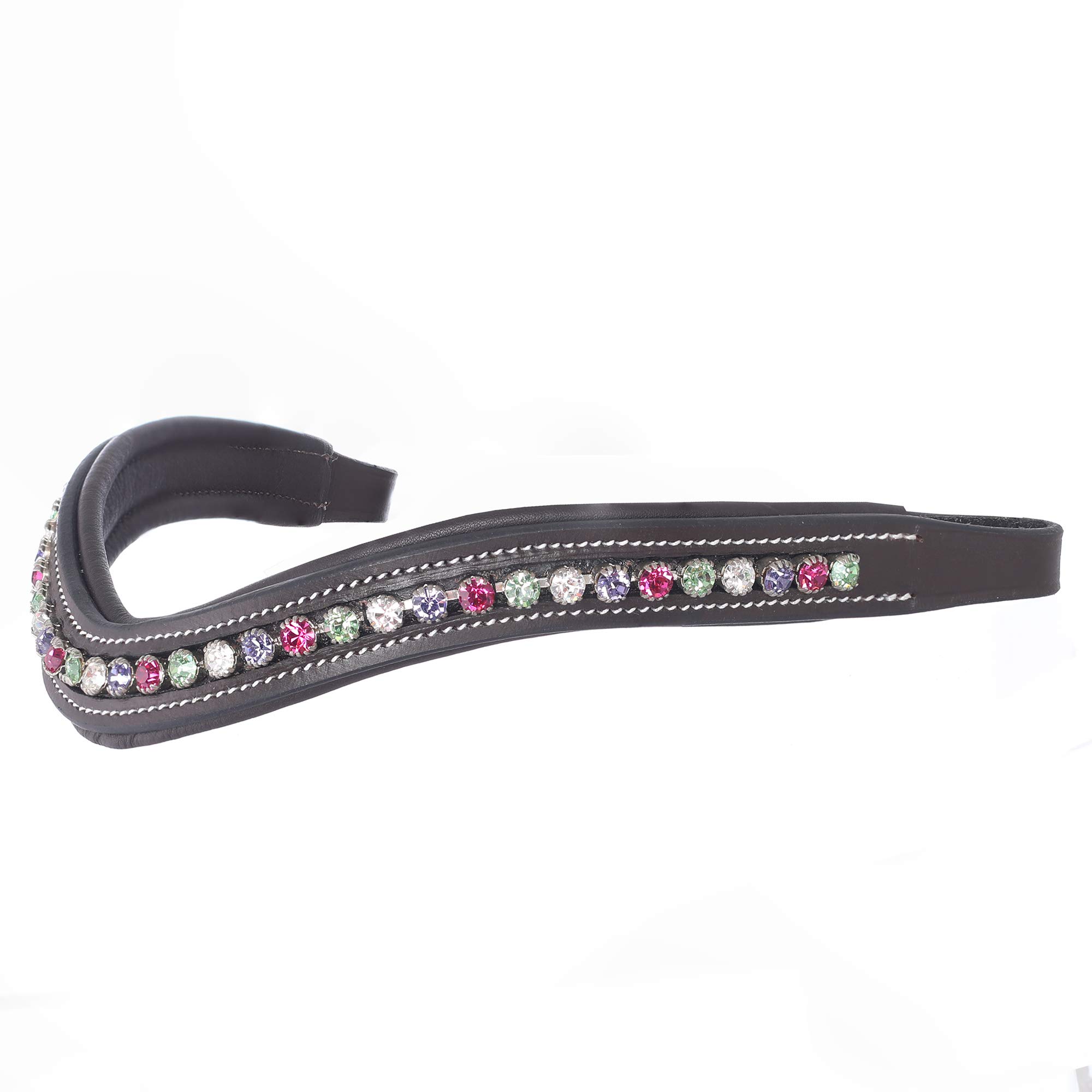 Nouveau bandeau frontal en cristal de pierre 5 couleurs avec rembourrage noir toutes tailles - France