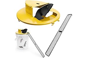 Multi-Catch Bucket Lid Mouse Trap: Humane Rodent Terminator for Your Home