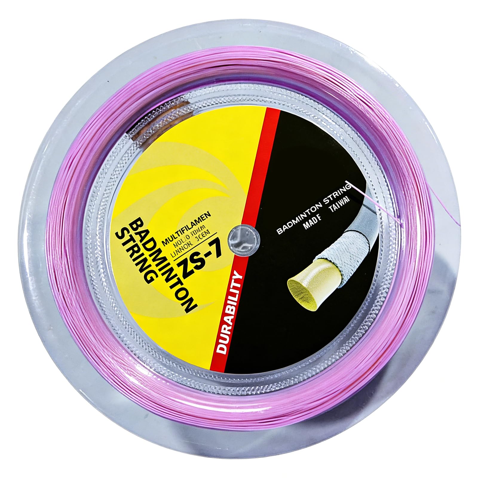 Cuerda de bádminton profesional de 200 m de longitud, cuerda de nailon para juego constante y uso extendido, línea de nailon