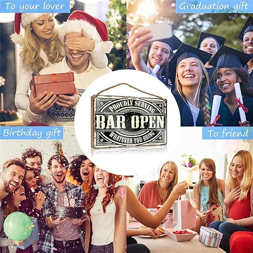 Miniatura 3 de Letrero de madera para porche con texto en inglés "Dyna Super Glide", letrero de madera para decoración de porche delantero de otoño (tamaño 9.1 x