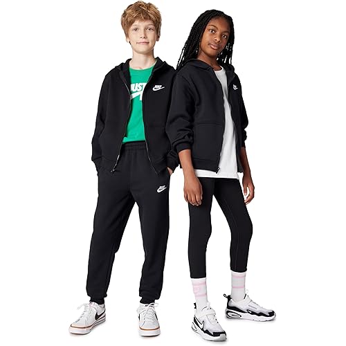 Nike Big Kids' Sportswear Club Fleece Full-Zip Hoodie