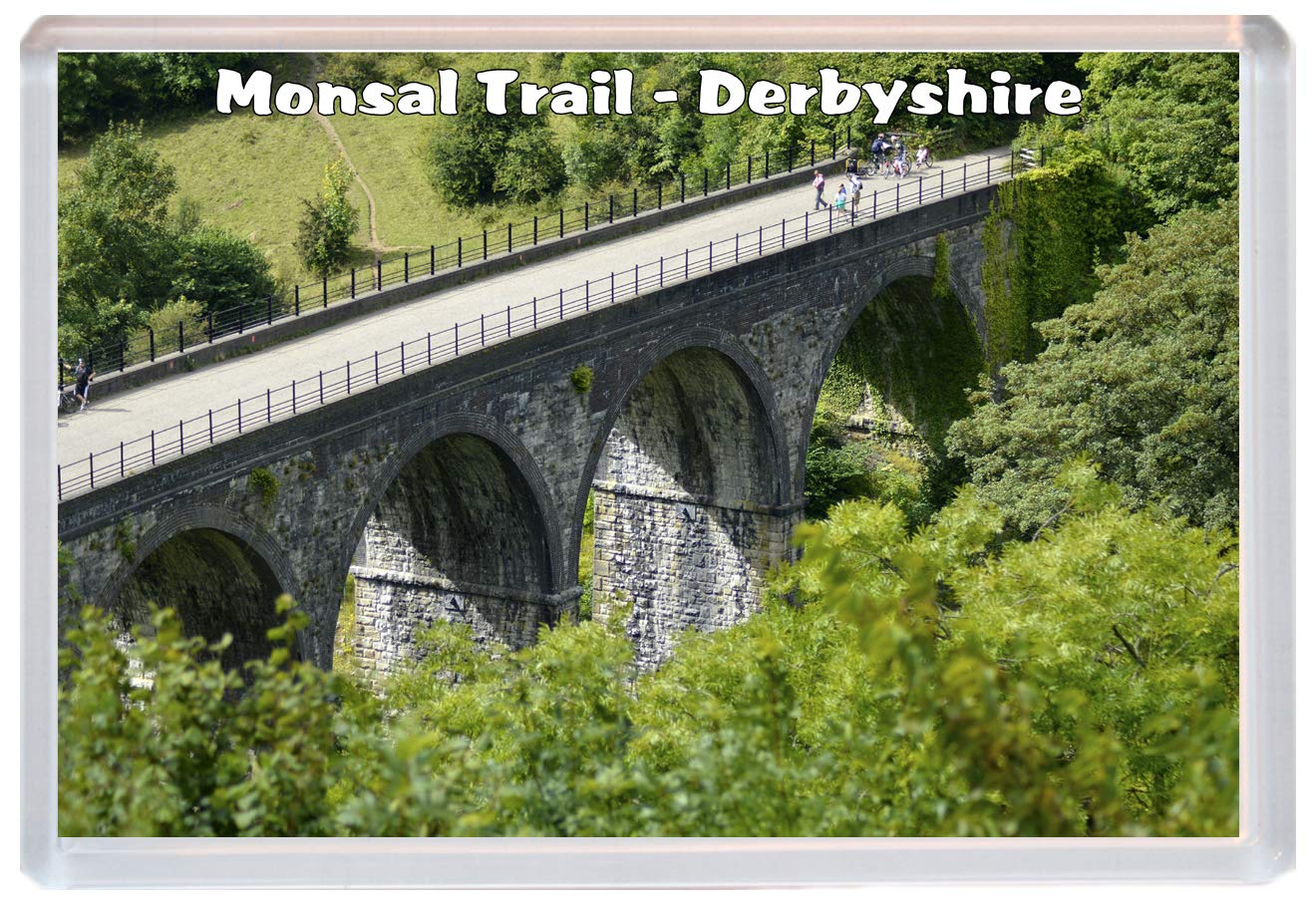 Monsal Trail - Derbyshire - Jumbo Fridge Magnet/Magnets Peak District