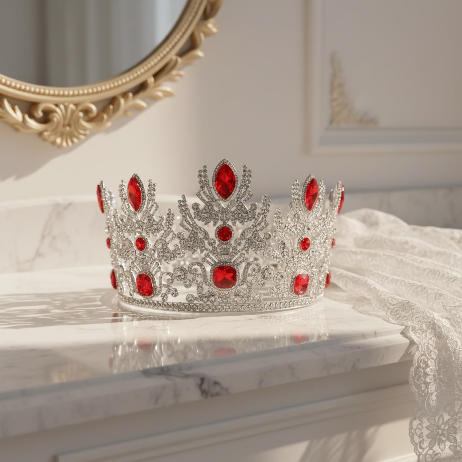 Diadema Elegante con per Donna con Alta per Cerimonie E Sfilate di Moda, Color to 1