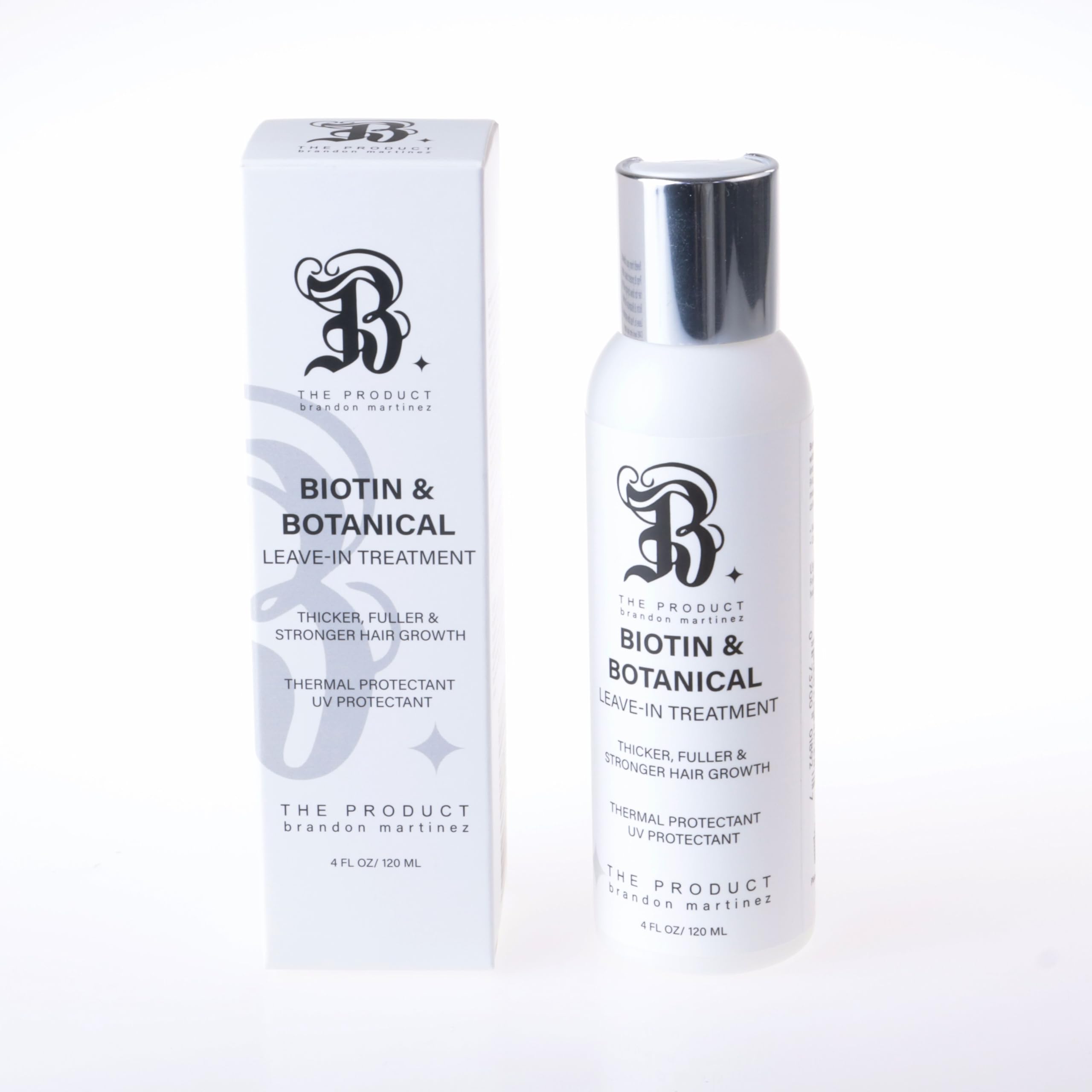 Biotin Vitamin Hair Growth Conditioning Treatment-(High Potency) Biotin Thermal Protectant, Anti Hair Loss Styling Serum For Dry & Damaged Hair-UV Protectant- 4oz.