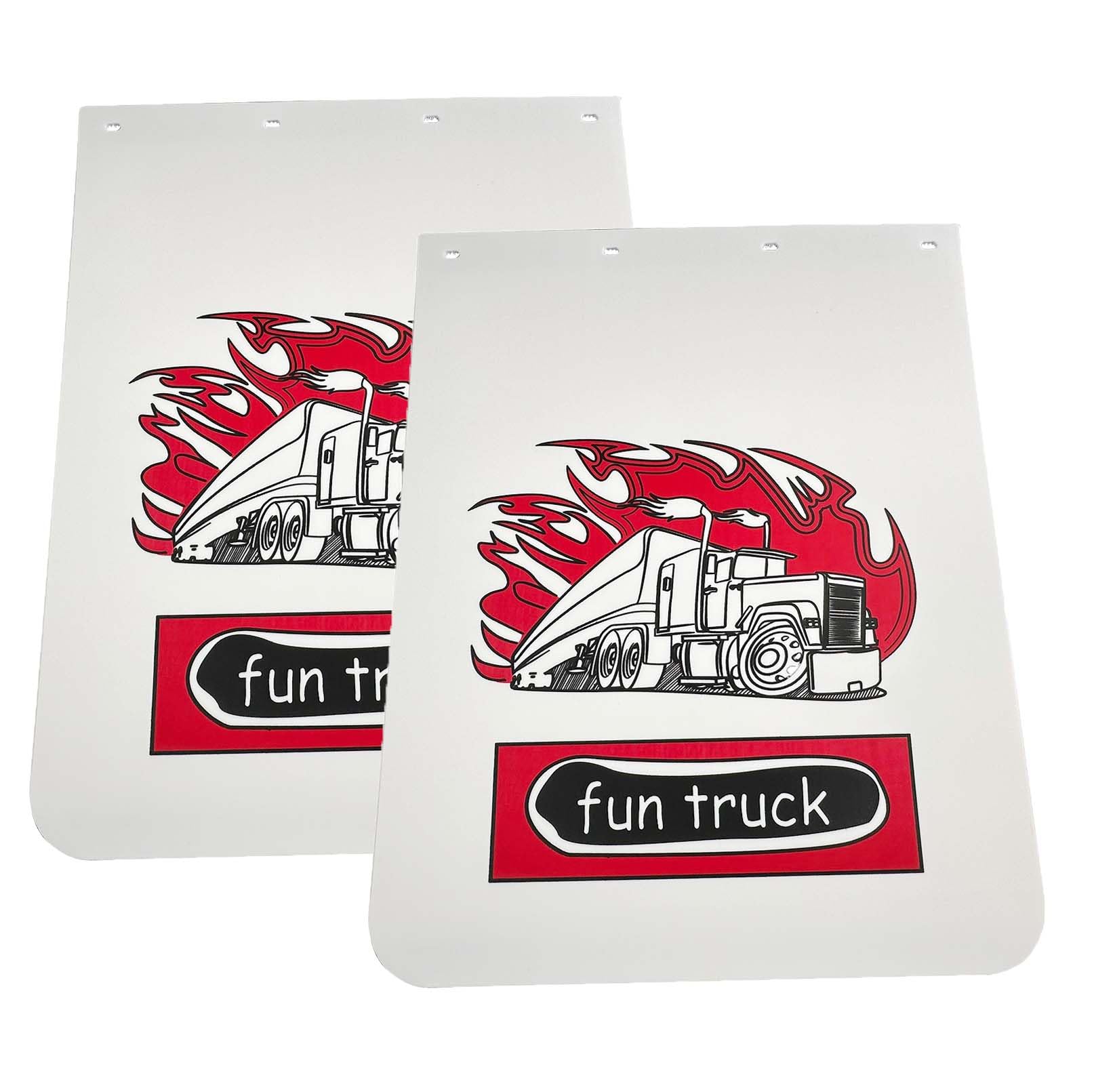 2PCS Universal 24"x30" Mudflaps