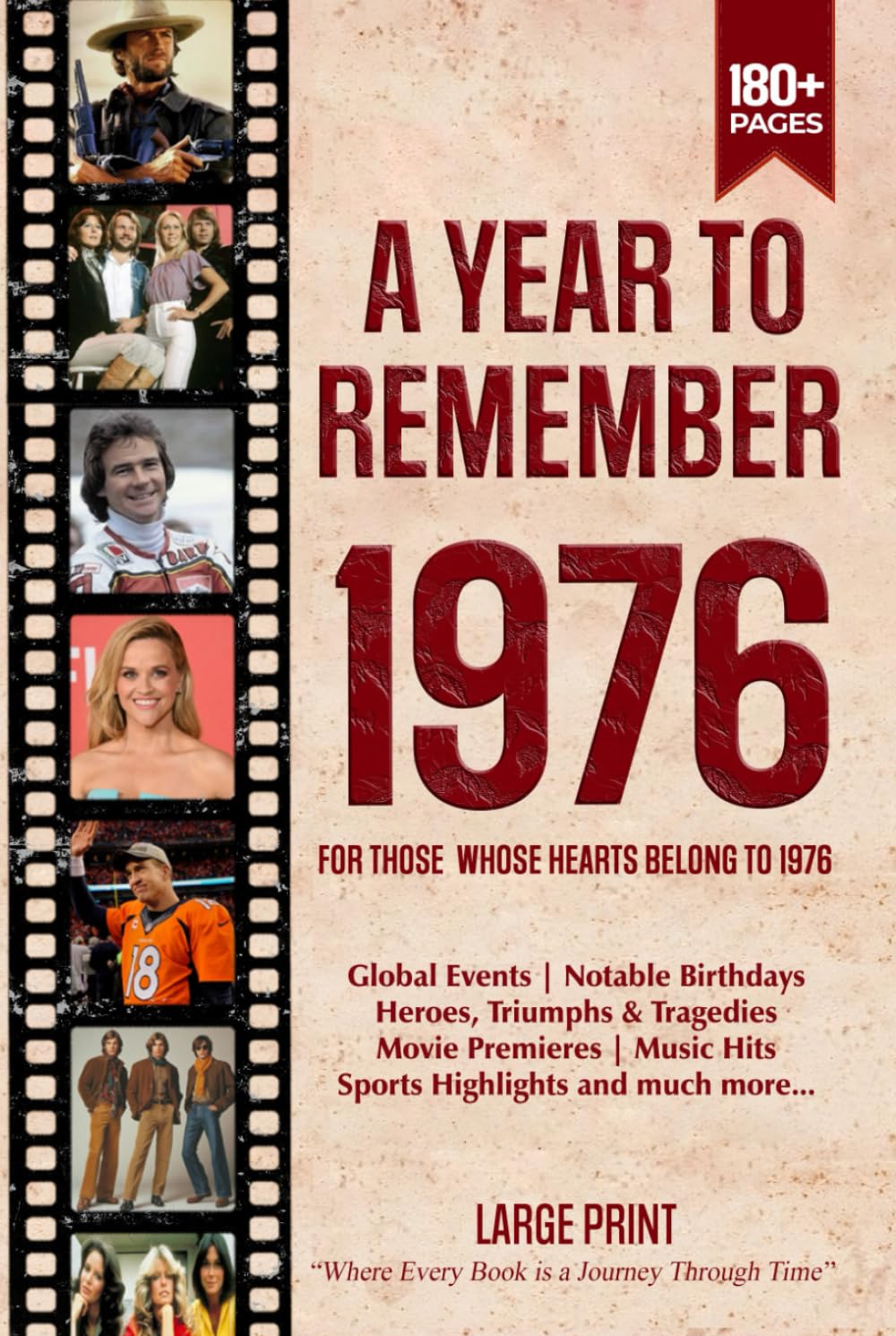 A Year To Remember 1976 History Book: A Nostalgic Tribute for the Radio Babies with Heartfelt Memories of 1976 – An Ideal Gift for Birthdays, Anniversaries, and Special Occasions