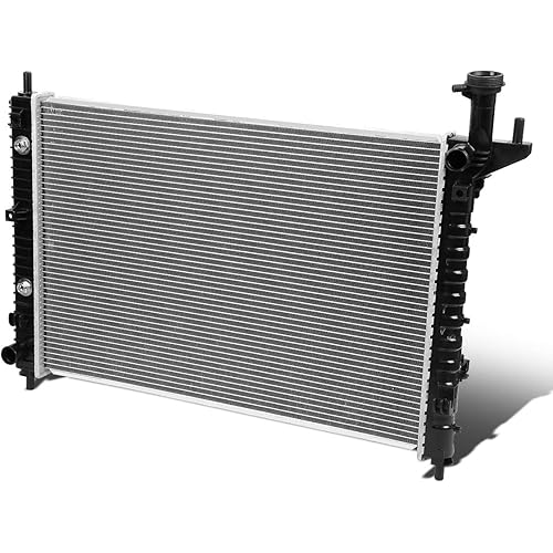 Auto Dynasty Radiator for 2007-2017 Buick Enclave Chevy Traverse GMC Acadia Limited Saturn Outlook AT, DPI 13007 Factory Style 1-Row Cooling Radiator, Aluminum Core