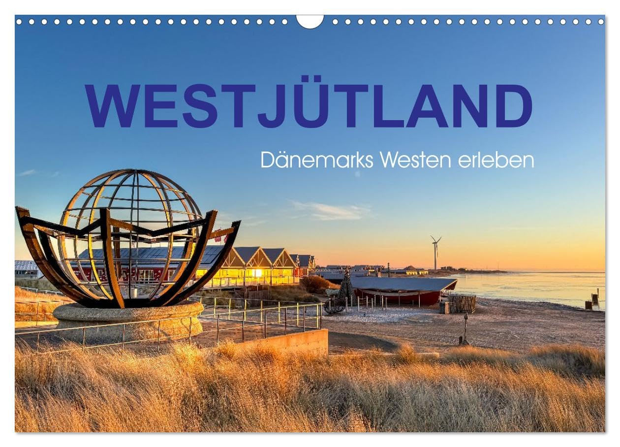 West Jutland - Experience the west of Denmark UK-Version (Wall Calendar 2026 DIN A3 Landscape), CALVENDO 12 Month Wall Calendar — image 1