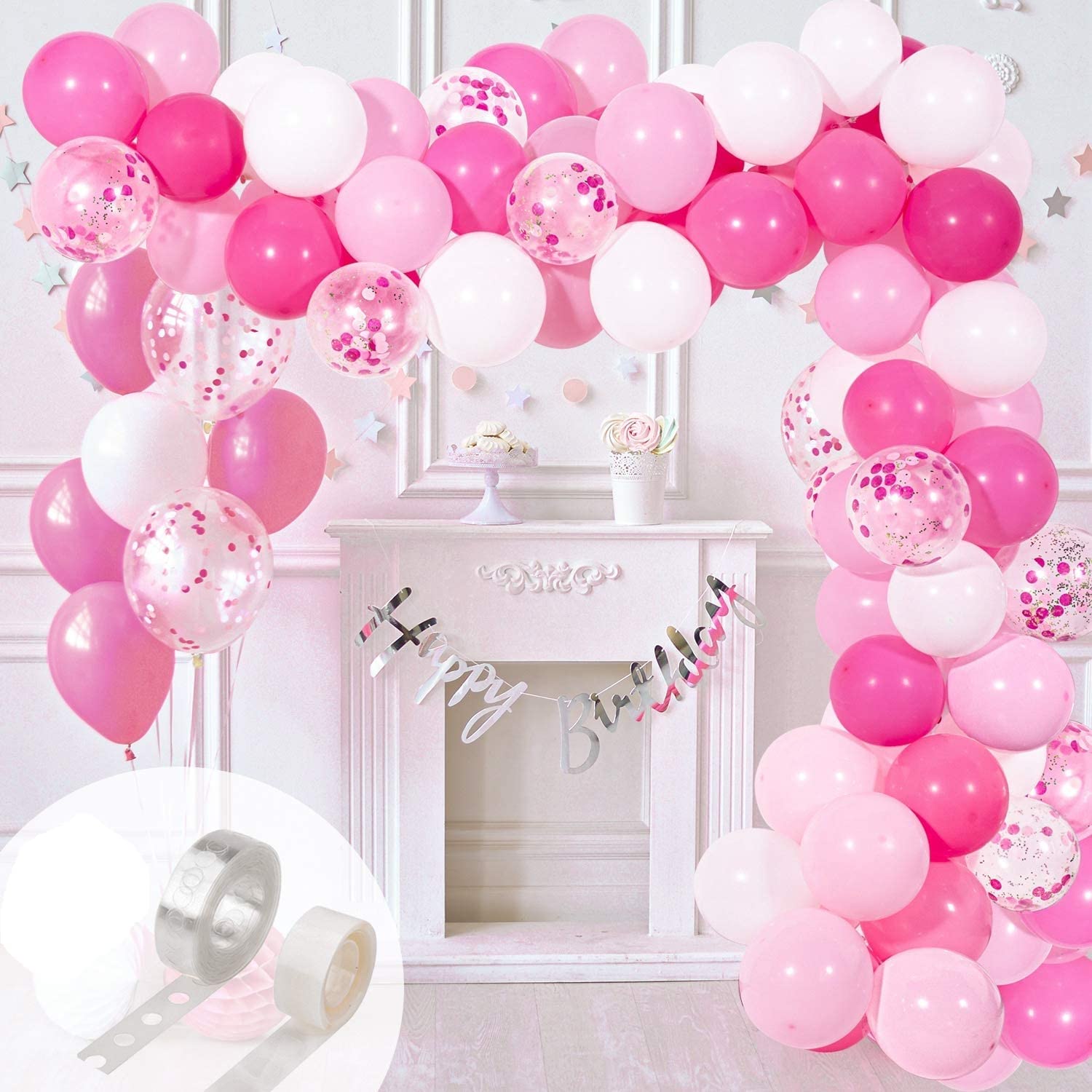 Aggregate more than 75 birthday decorations pink latest vova.edu.vn