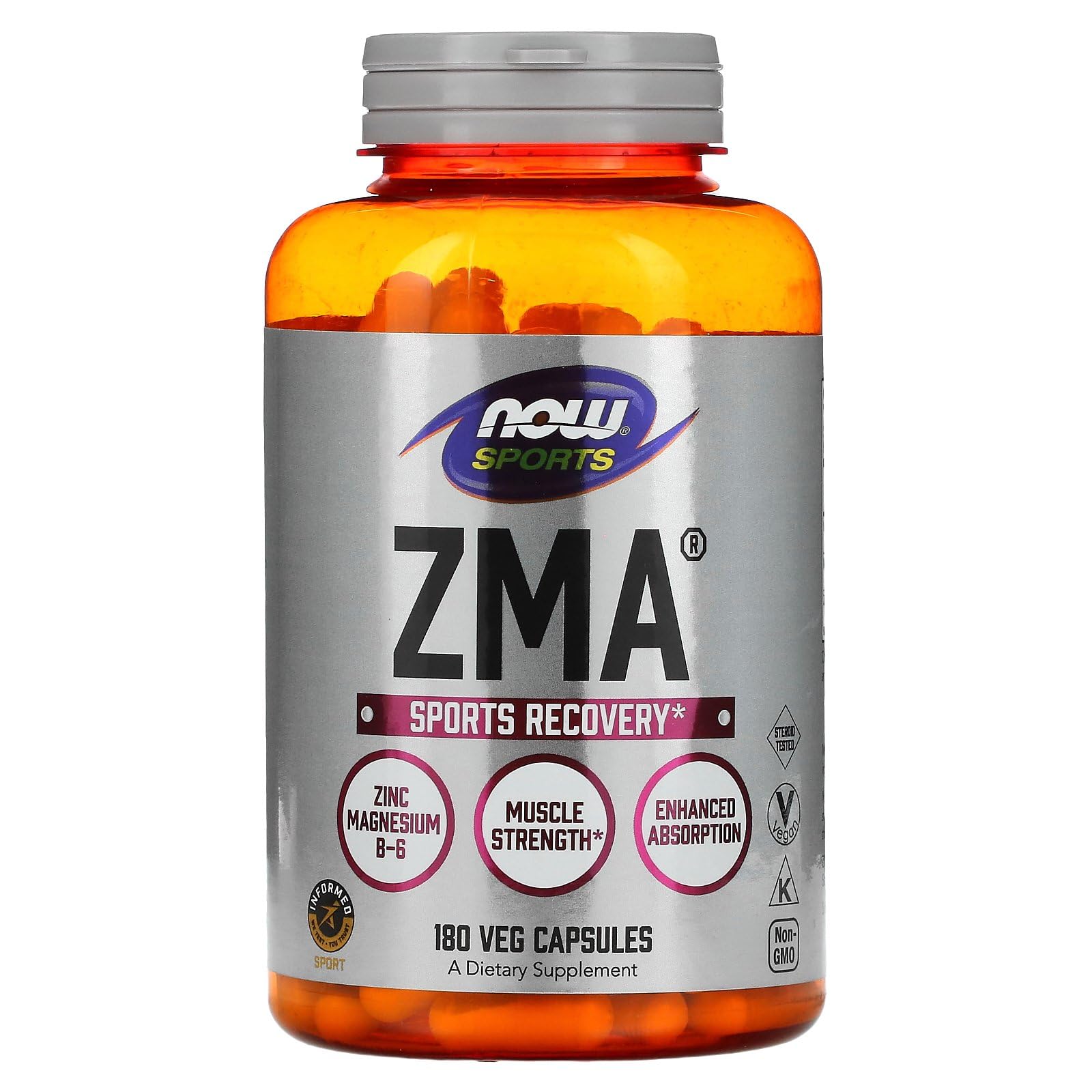 ZMA 800mg - 180 caps( Foods)