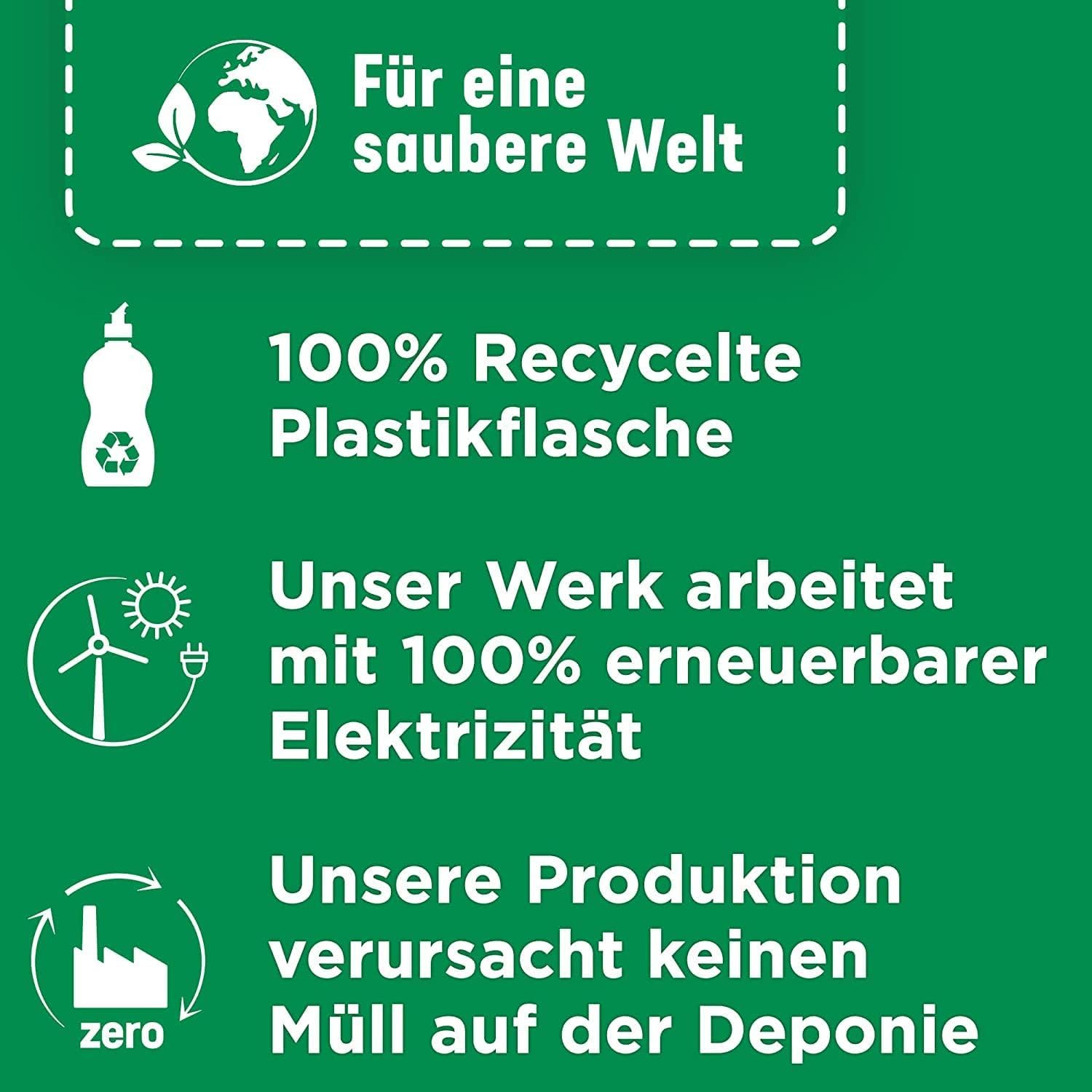 SOMAT Liquide de rinçage 5 en 1 (5 x 750 ml), additif de liquide vaisselle pour un séchage rapide, le liquide de rinçage pour lave-vaisselle donne une brillance brillante sur les verres, la vaisselle