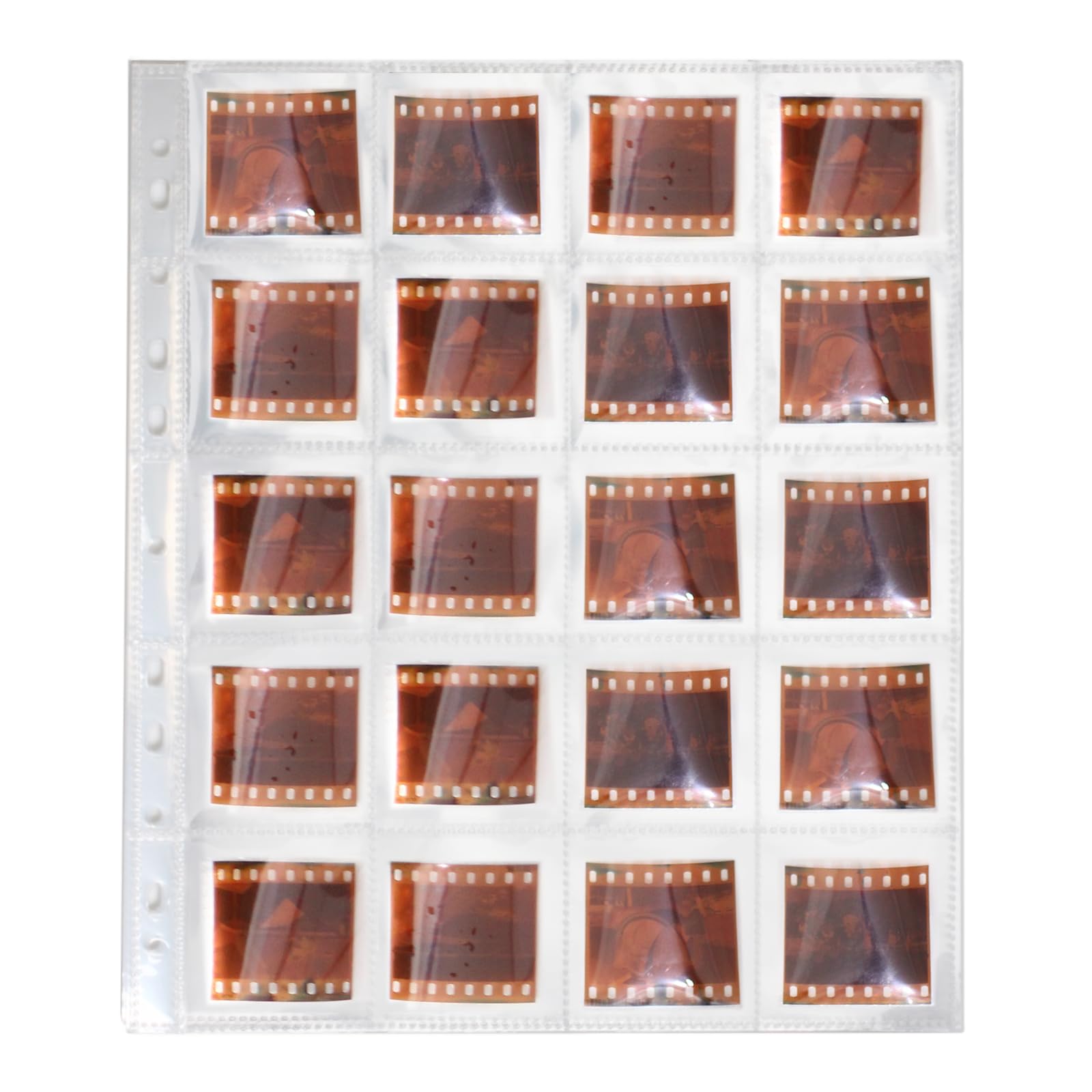 eTone RArchival Lot de 50 feuilles négatives 35 mm 135 feuilles de rangement sans acide (50 x 135)