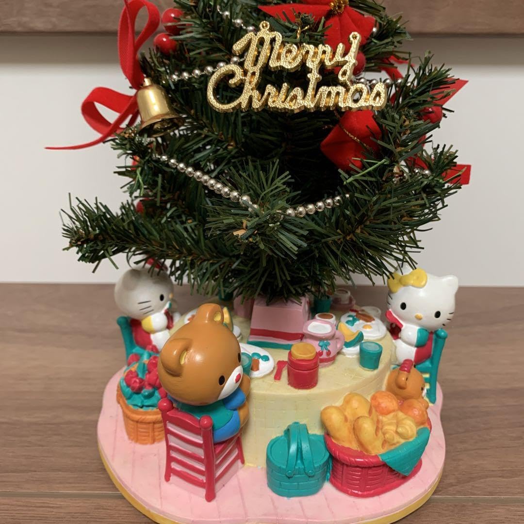 キティミニクリスマスツリーセット（4色） キティミニクリスマスツリー