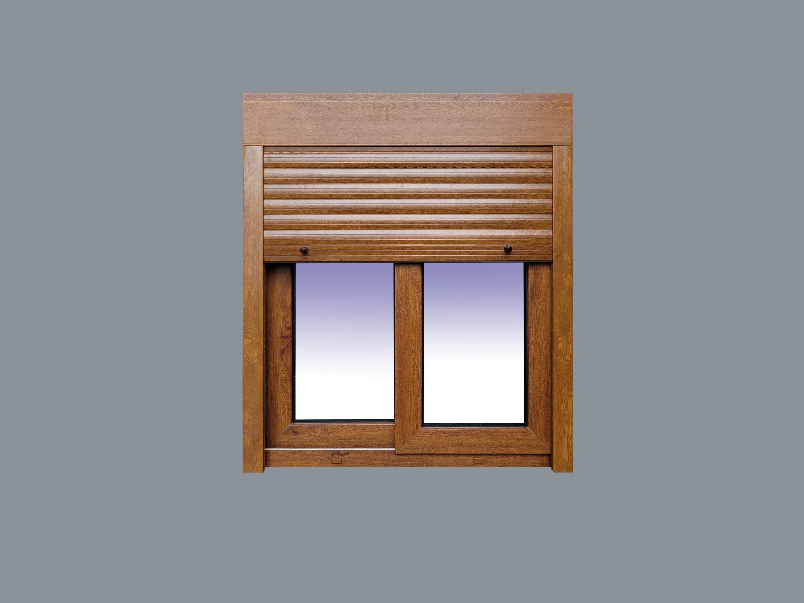 Ventanastock Ventana PVC Corredera Con Persiana (PVC) 1000x1155 2 hojas