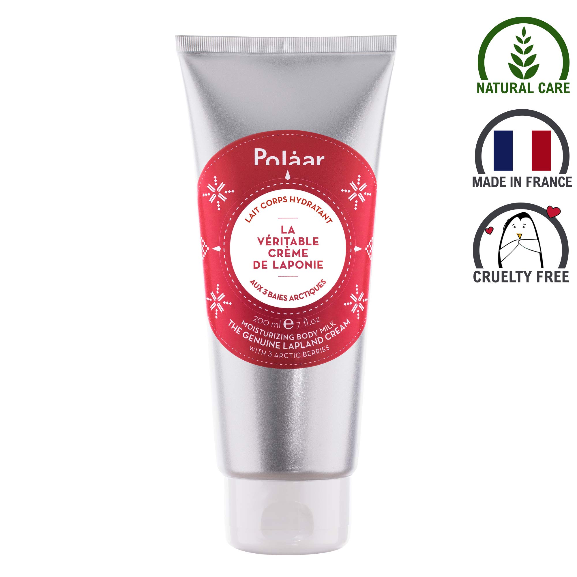 Polåar, Moisturizing Body Milk, The Genuine Lapland Cream with 3 Arctic Berries, Natural Moisturizing Skin Care, Vegan - Image 2