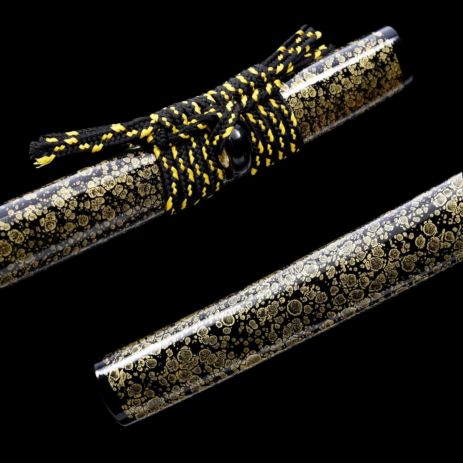 Espada samurái de Madera con Vaina, Hoja de Palisandro Natural, Katana Hecha a Mano para Kendo, Cosplay, Regalo