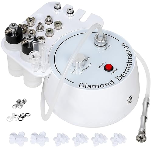 Kendal Máquina de microdermabrasión profesional, máquina de dermoabrasión de diamante 3 en 1, equipo de belleza facial para dermoabrasión,