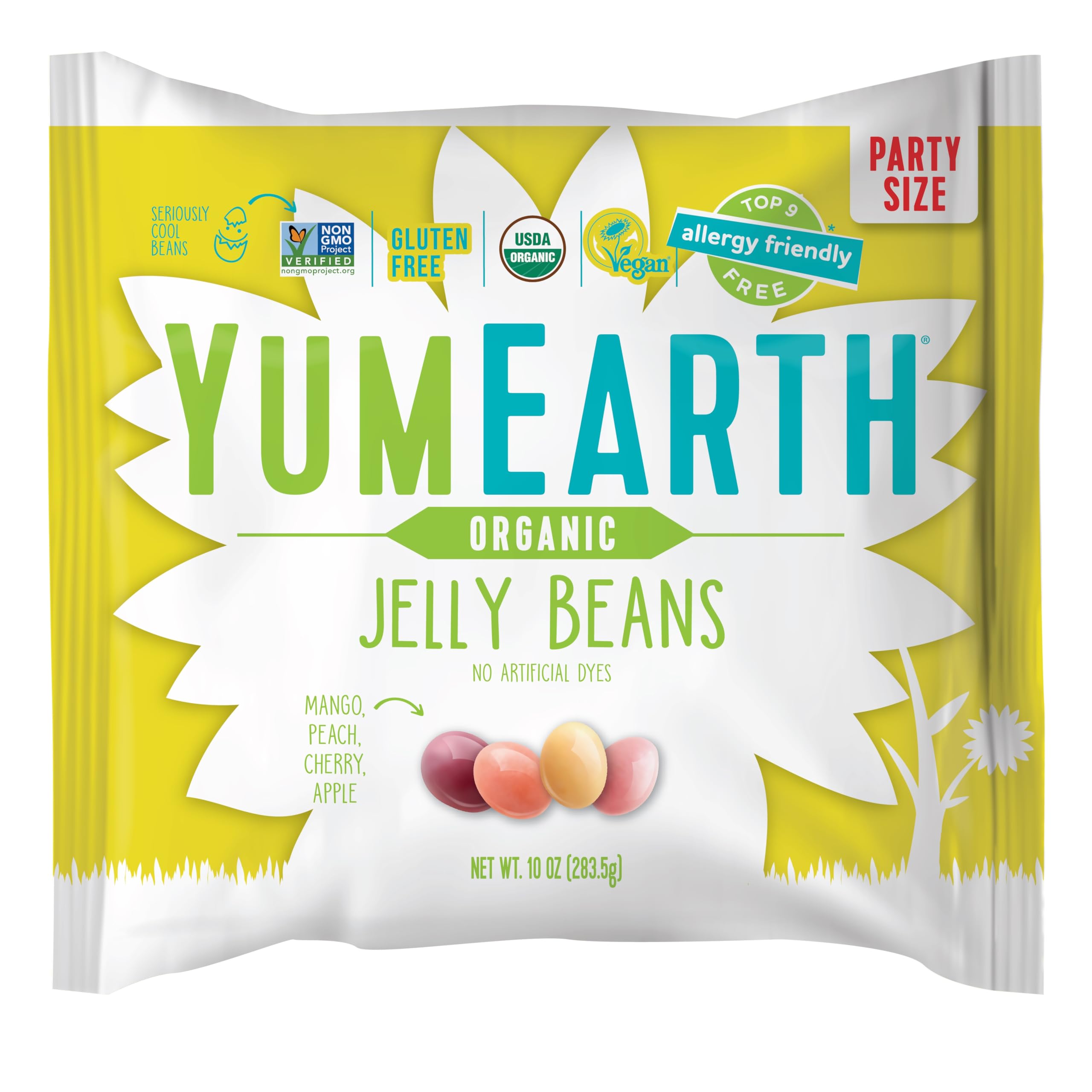 Amazon.com : YumEarth Organic Easter Candy Jelly Beans, Spring