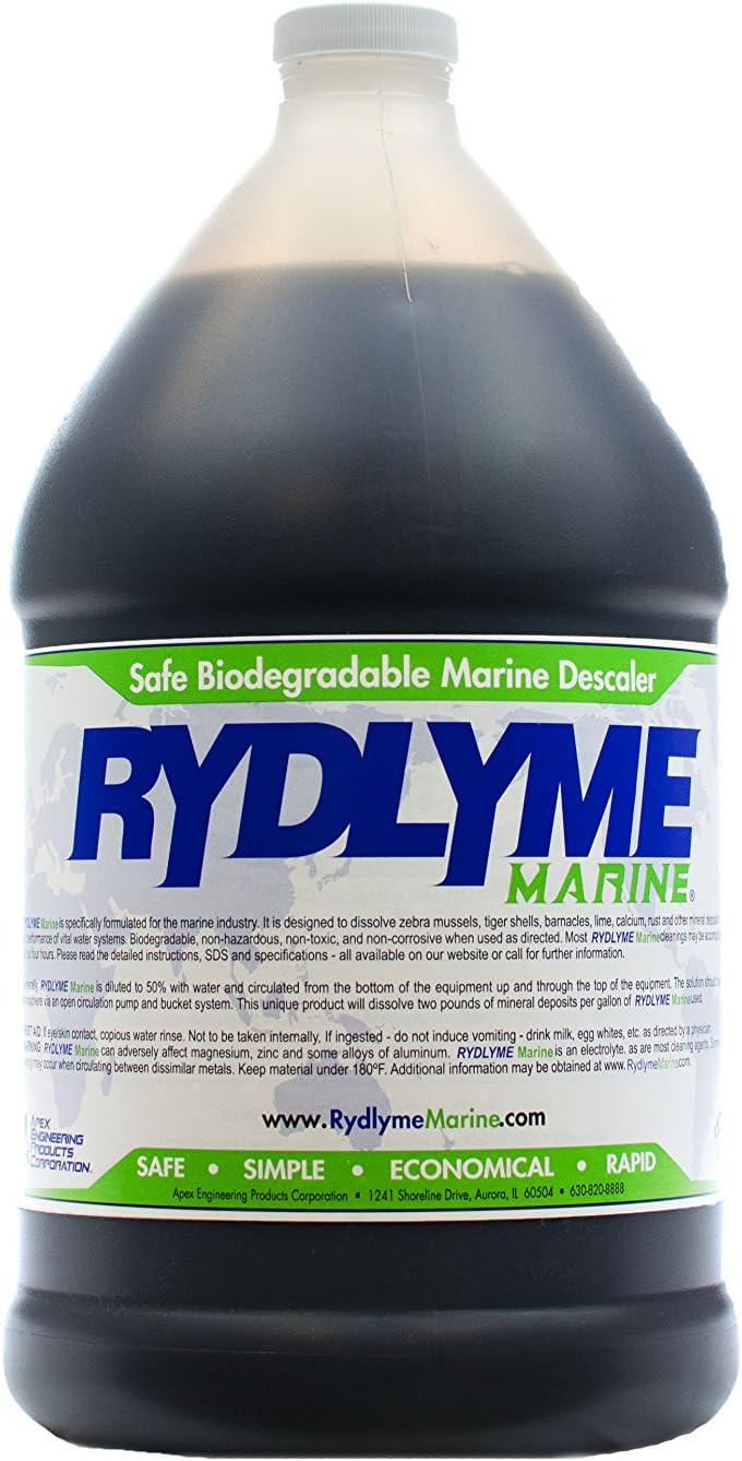 RYDLYME Marine Biodegradable Descaler 1 Gallon Sports