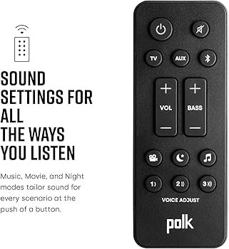 Amazon.com: Polk Audio Signa S4 TV Sound Bar with Subwoofer