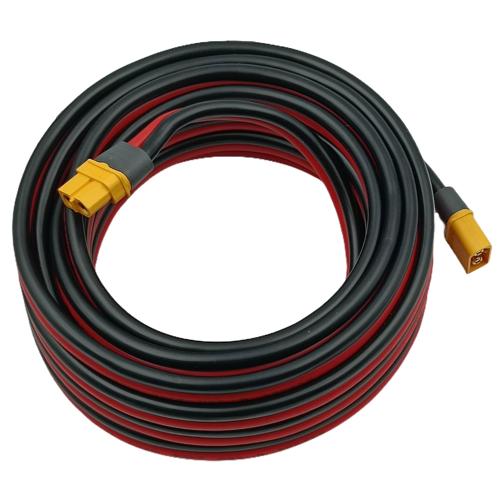 XT60 Verlängerungskabel 10AWG XT60 Verlängerung Stecker auf Buchse Kompatibel für EcoFlow Powerstation （10AWG 5M