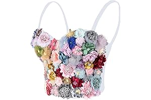 Floral Fantasy Bustier: Embrace the Bloom of Beauty