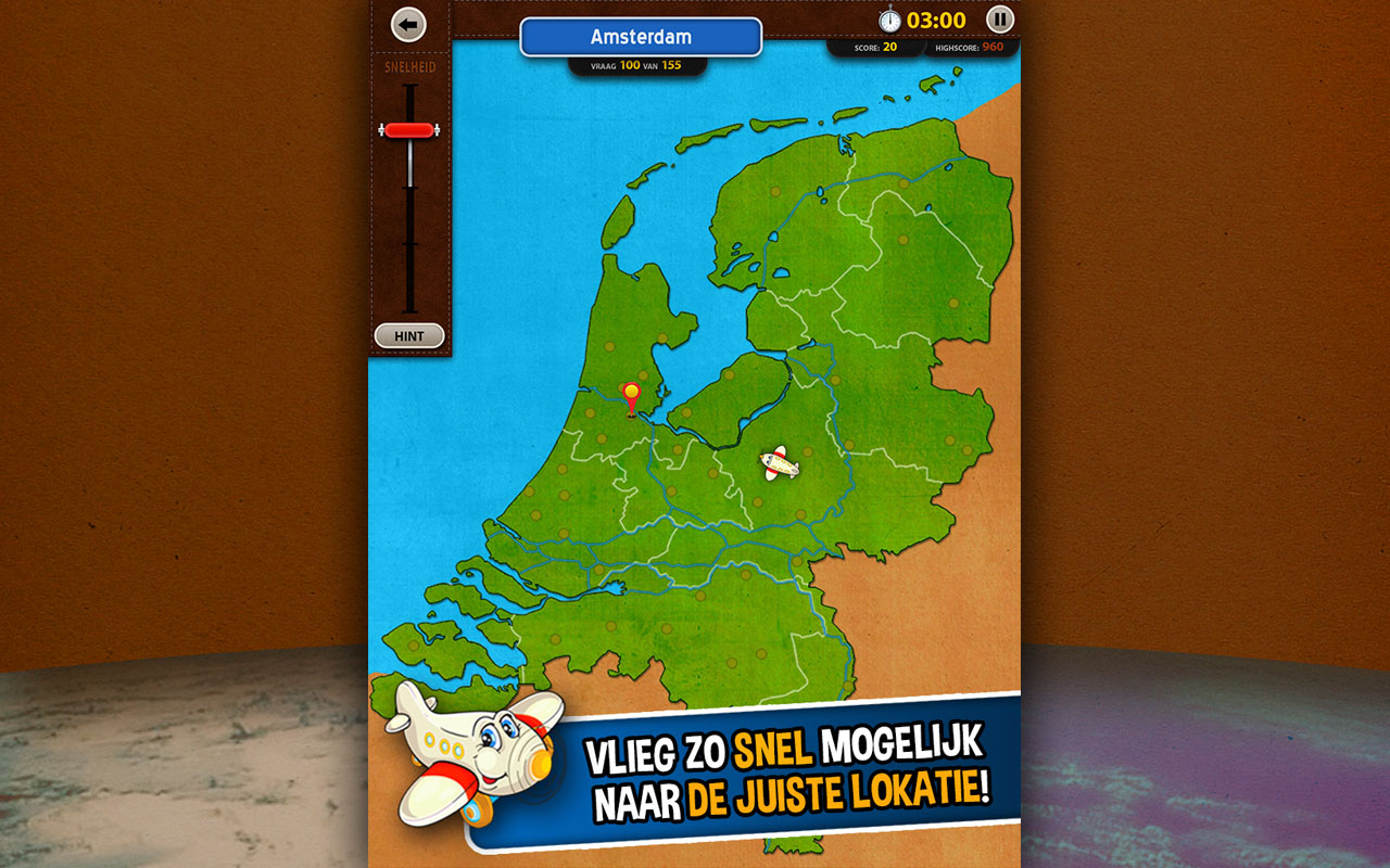 GeoFlight Netherlands HD Learning Dutch Geography made easy and fun