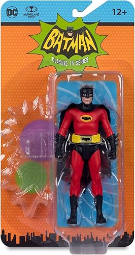 Miniatura 7 de McFarlane Toys - DC Retro Batman (póster de película de Batman de 66 pies) de 6 pulgadas