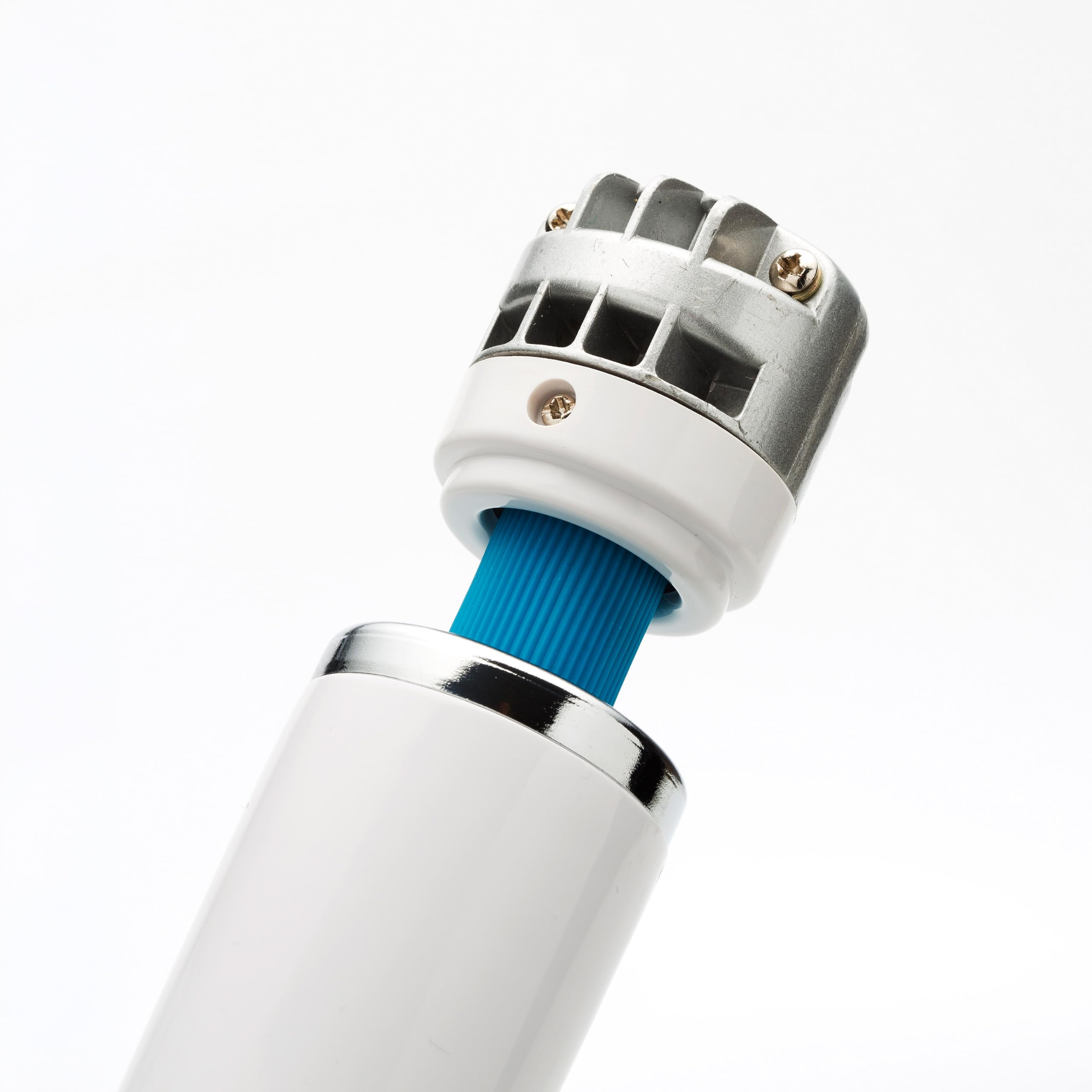 Europe Magic Wand APP vibratore wand con controllo app, cavo 2,5 m | Vibratore wand a rete collaudato dal 2012: 15 W, testa in metallo, controllo via app e cavo da 2,5 m