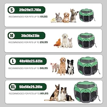 Amazon.com: BETOPET Dog Playpen Portable Upgraded - Pet Cat