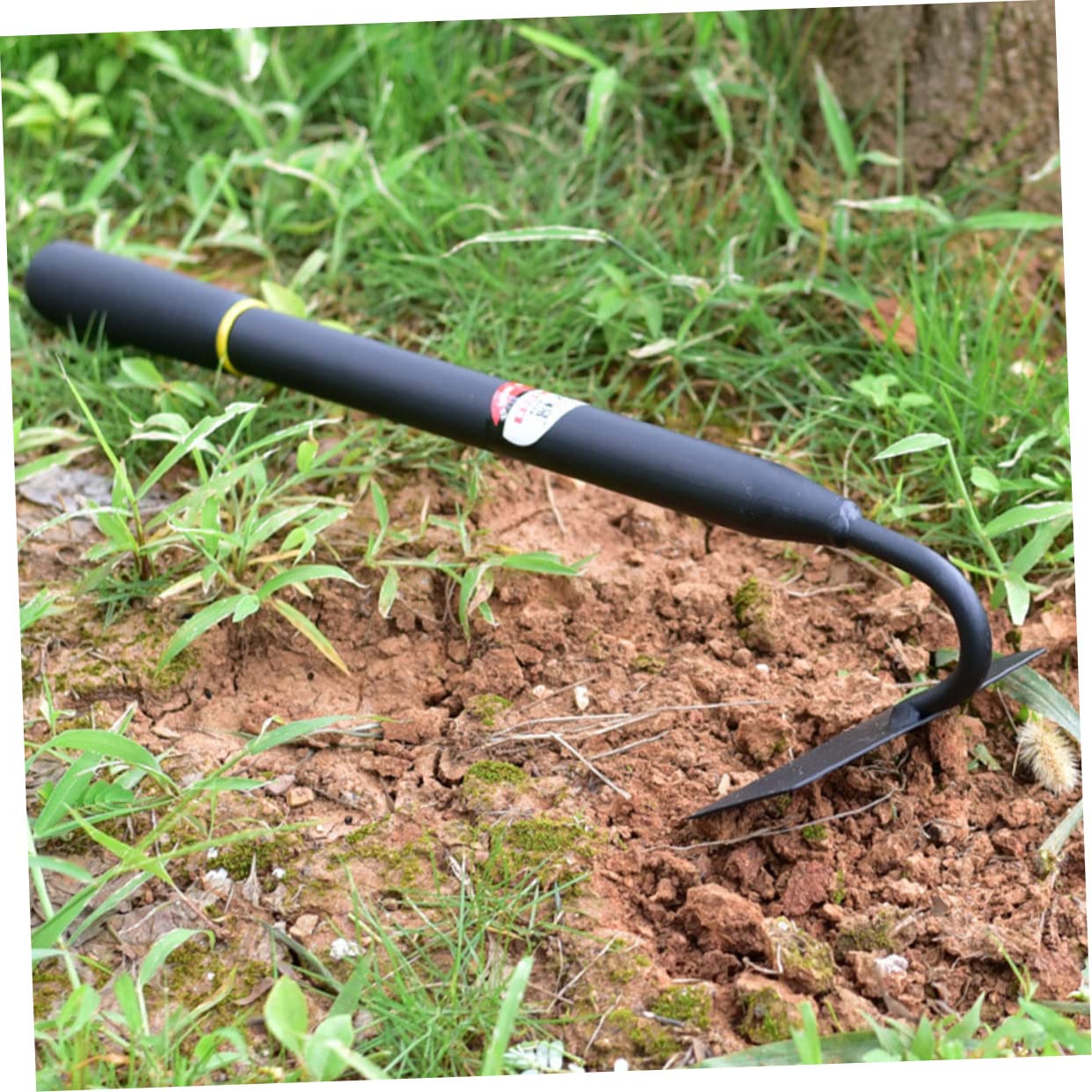 TOYANDONA 2 Piezas azada de jardín Herramientas de deshierbe de jardín Herramientas de jardinería azada de jardinería azada de jardineria Acero al manganeso Black