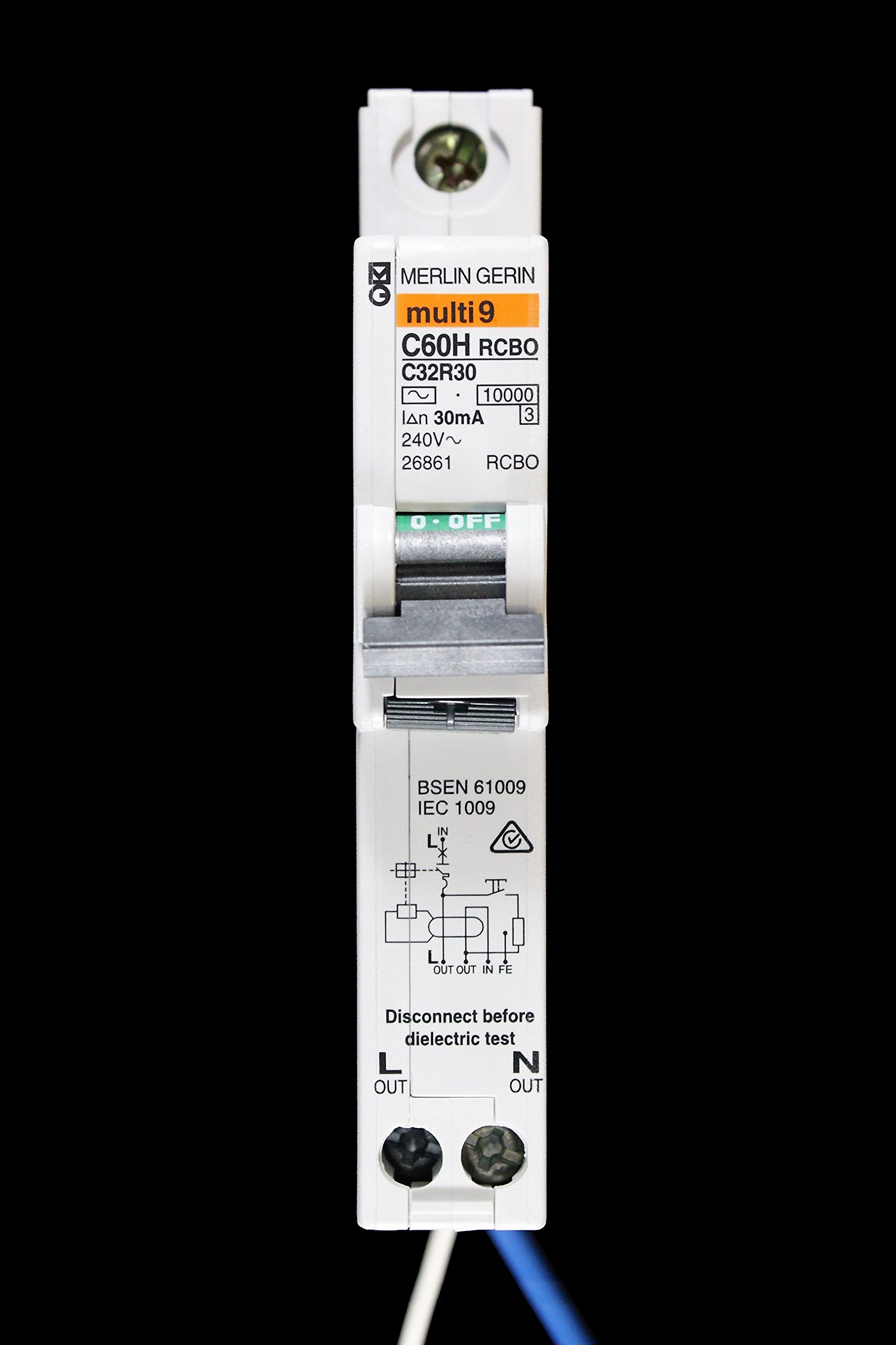 Coffret De Chantier - MSW - 3 Prises Schuko/2 CEE, - 2 Disjoncteurs Disjoncteur Differentiel 92021104