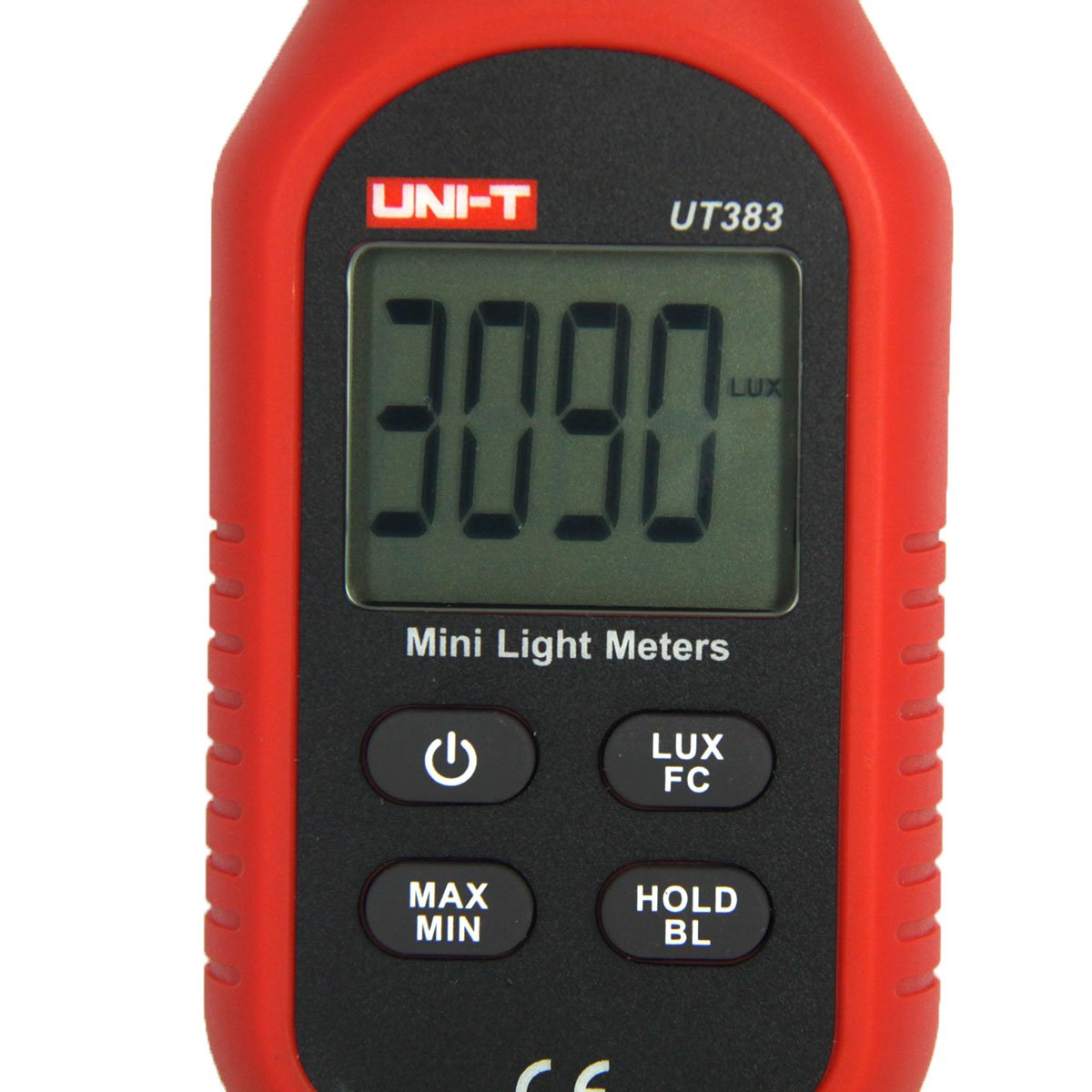 UNI-T UT383 Digital Luxmeter Lichtmesser Beleuchtungsmessgerät LCD Messgerät Helligkeitsmesser 0 Lux